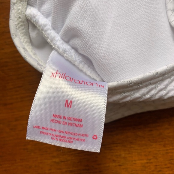 Target White Swimsuit Top- Worn Once - Picture 3 of 4